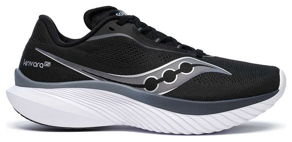 Chaussures Running Saucony Kinvara 15 Noir/Blanc Femme