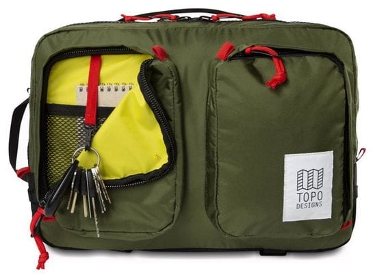 Topo Designs Global Briefcase 14L Khaki Backpack