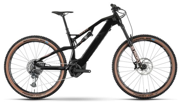 VTT Electrique Tout-Suspendu Raymon AirRay 12.0 SE Sram X01 12V 410Wh 29'' Noir 2024