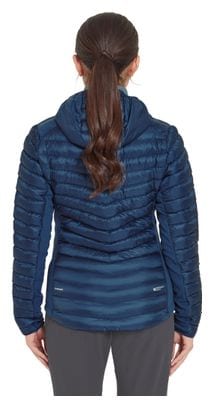 Veste à capuche isolante Rab Cirrus Flex Bleu Femme