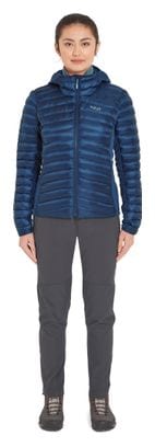Veste à capuche isolante Rab Cirrus Flex Bleu Femme