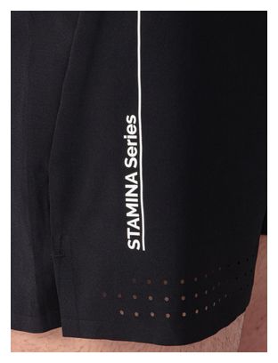Pantalón Corto Ayaq Huron Stamina Running Negro Hombre