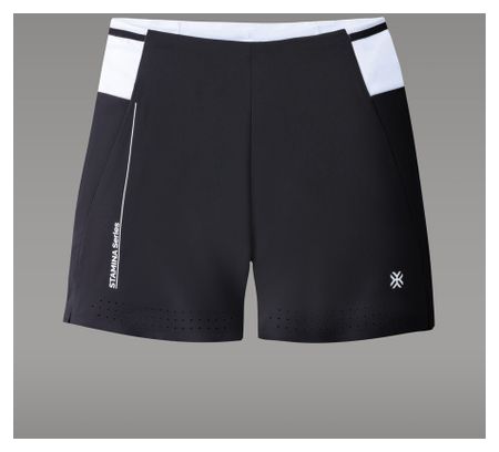 Pantalón Corto Ayaq Huron Stamina Running Negro Hombre