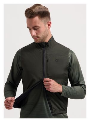 Gilet Coupe-Vent Velo Rogelli Adventure - Homme - Noir