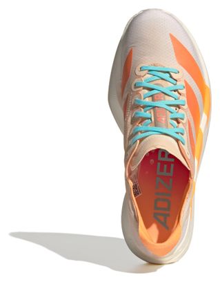 Scarpe da corsa adidas Adizero Adios Pro 4 Beige/Arancione Donna