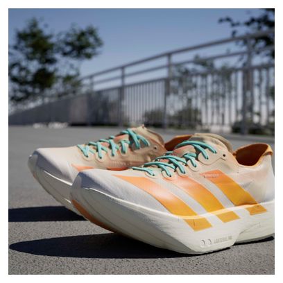 Scarpe da corsa adidas Adizero Adios Pro 4 Beige/Arancione Donna