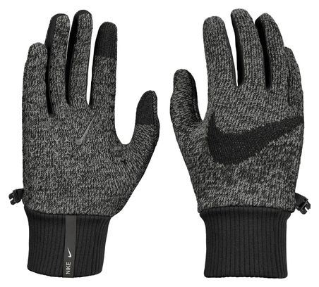 Guanti lunghi Nike Hyperstorm Knit grigio nero