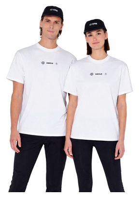 Maglietta a maniche corte Circle Supernatural bianca unisex