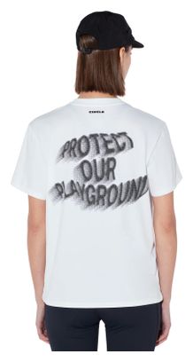 Maglietta a maniche corte Circle Supernatural bianca unisex