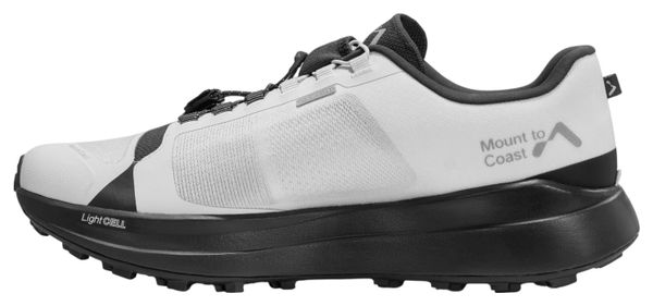Mount To Coast T1 Men's Trail Running Shoes (White/Black)