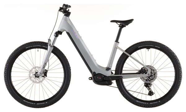 Cube Reaction Hybrid One 600 Easy Entry MTB elettrica hardtail Shimano 10S 600 Wh Bosch 100 Nm 27,5'' Grigio elegante 2026
