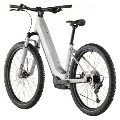 Cube Reaction Hybrid One 600 Easy Entry MTB elettrica hardtail Shimano 10S 600 Wh Bosch 100 Nm 27,5'' Grigio elegante 2026
