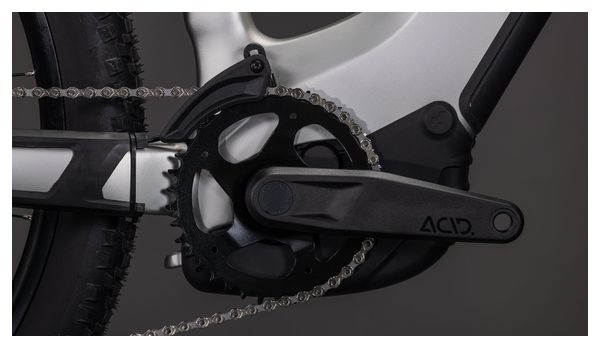 Cube Reaction Hybrid One 600 Easy Entry MTB elettrica hardtail Shimano 10S 600 Wh Bosch 100 Nm 27,5'' Grigio elegante 2026