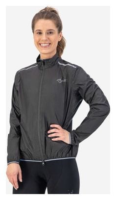 Veste Velo Pluie Vent Rogelli Essential - Femme - Noir