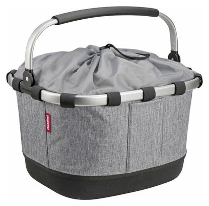 Sacoche de Porte-Bagage Klickfix Carrybag GT pour Uniklip Twist Gris
