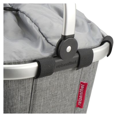 Sacoche de Porte-Bagage Klickfix Carrybag GT pour Uniklip Twist Gris