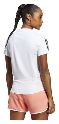 adidas running Own The Run Short Sleeve Shirt White Women