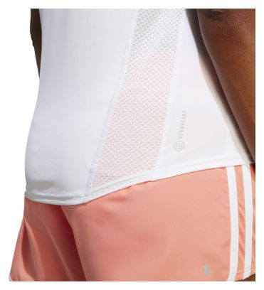 Maillot manches courtes adidas running Own The Run Blanc Femme