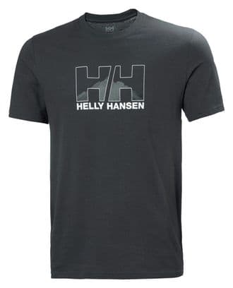 Helly Hansen Nord Graphic T-Shirt Zwart Heren