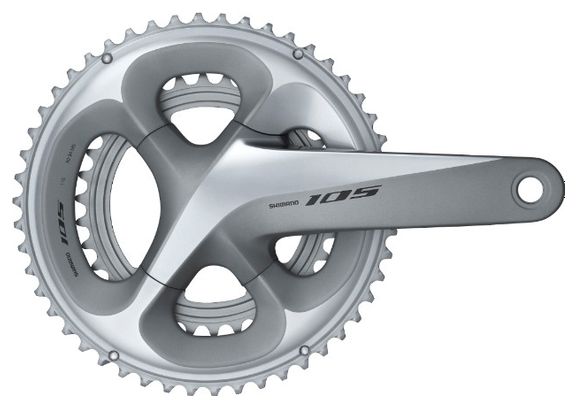 Platos y bielas Shimano 105 FC-R7000 11V 50/34T Plata