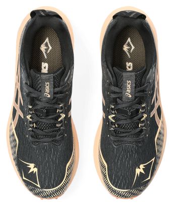 Asics Fuji Lite 4 Zwart Koraal Damesschoenen