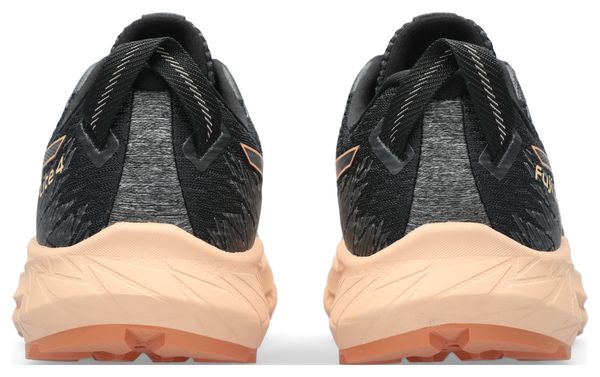 Asics Fuji Lite 4 Zwart Koraal Damesschoenen