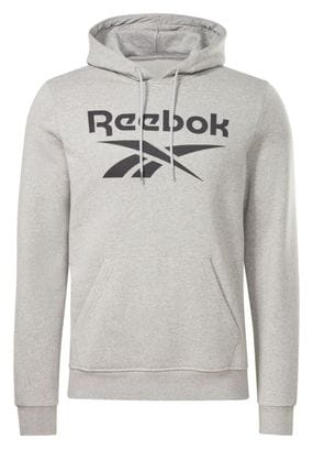 Sweat à capuche Reebok Big Logo Gris
