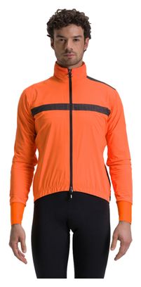 Santini Guard Neo Orange waterproof jacket
