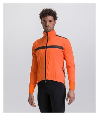 Santini Guard Neo Orange waterproof jacket