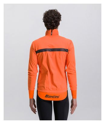 Santini Guard Neo Orange waterproof jacket