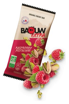 Baouw Extra Energy Bar Raspberry / Pistachio 50g