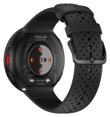 GPS-Uhr Polar Pacer Pro Grau Carbon + Herzfrequenzgurt H10