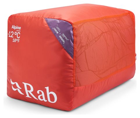 Sac de Couchage RAB Alpine  -12 °C Violet Femme