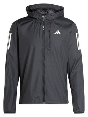 Veste coupe-vent adidas Own The Run Noir Homme