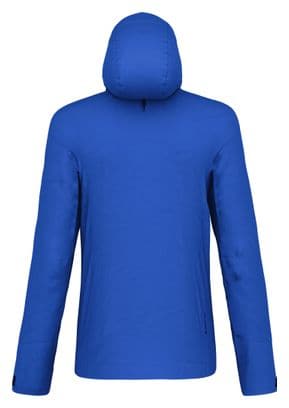 Wasserdichte Jacke Salewa Ortles 3L Gore-Tex Blau