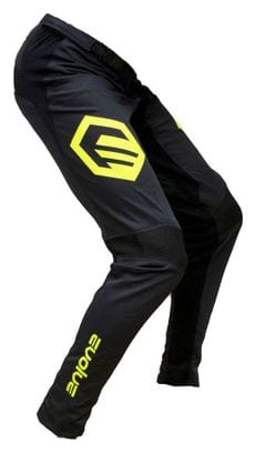 PANTALON EVOLVE SEND IT - BLACK / NEON YELLOW - KIDS