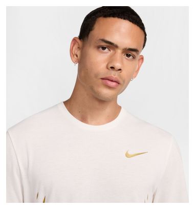 Nike x Jakob Heren-Trui Wit/Goud met korte mouwen