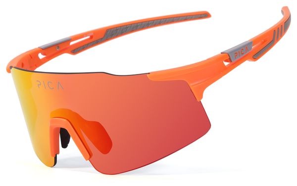 Lunettes PICA ORRU Orange Miroir