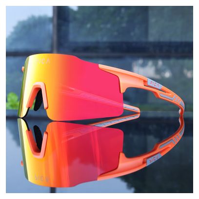 Lunettes PICA ORRU Orange Miroir