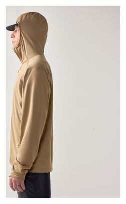 Polaire à capuche Haglöfs L.I.M Mid Multi II Brun Homme