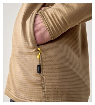 Polaire à capuche Haglöfs L.I.M Mid Multi II Brun Homme
