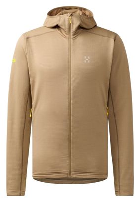 Polaire à capuche Haglöfs L.I.M Mid Multi II Brun Homme