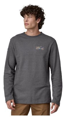 Sudadera de manga larga negra Patagonia Unity Fitz Wildrise para hombre