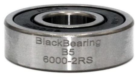 Schwarzes Lager 6000-2RS 10 x 26 x 8 mm