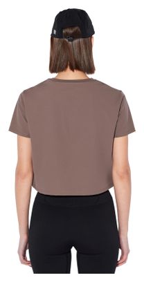 Smooth Operator 2.0 Circle Crop Top in Brown for Women