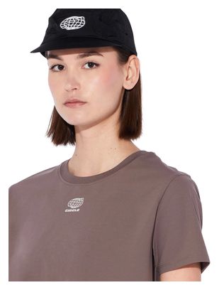 Smooth Operator 2.0 Circle Crop Top in Brown for Women