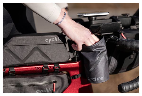 Sacchetto per alimenti Cyclite / 02 | 0,9 L | Nero