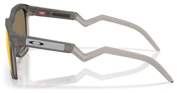 Lunettes Oakley - HSTN SQ Matte Grey Smoke/Prizm Ruby/Ref : OO9533-0254