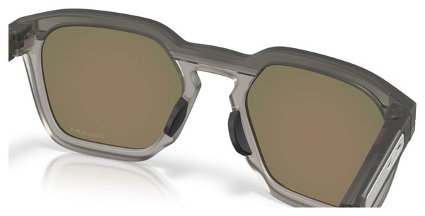 Lunettes Oakley - HSTN SQ Matte Grey Smoke/Prizm Ruby/Ref : OO9533-0254