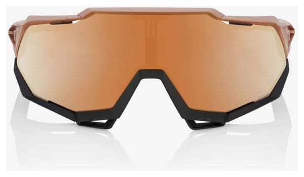 Speedtrap 100% Matte Copper / Black - HiPER Mirror Copper Lenses